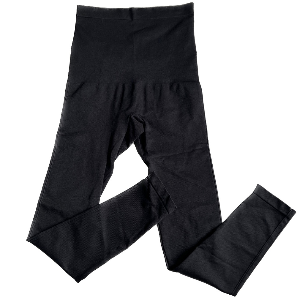 Empetur Leggings Seamless Comfort Very High Waist Shaping Size M Black Thick